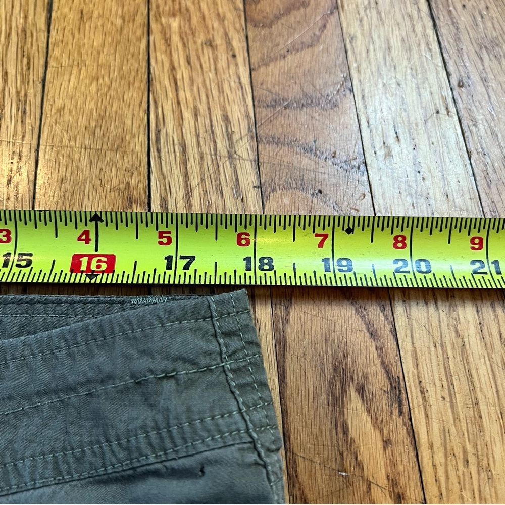 Kuhl Sz 14 Women's  Roll Up Pants Cargo Utility Hiking Convertible Green - Picture 6 of 10